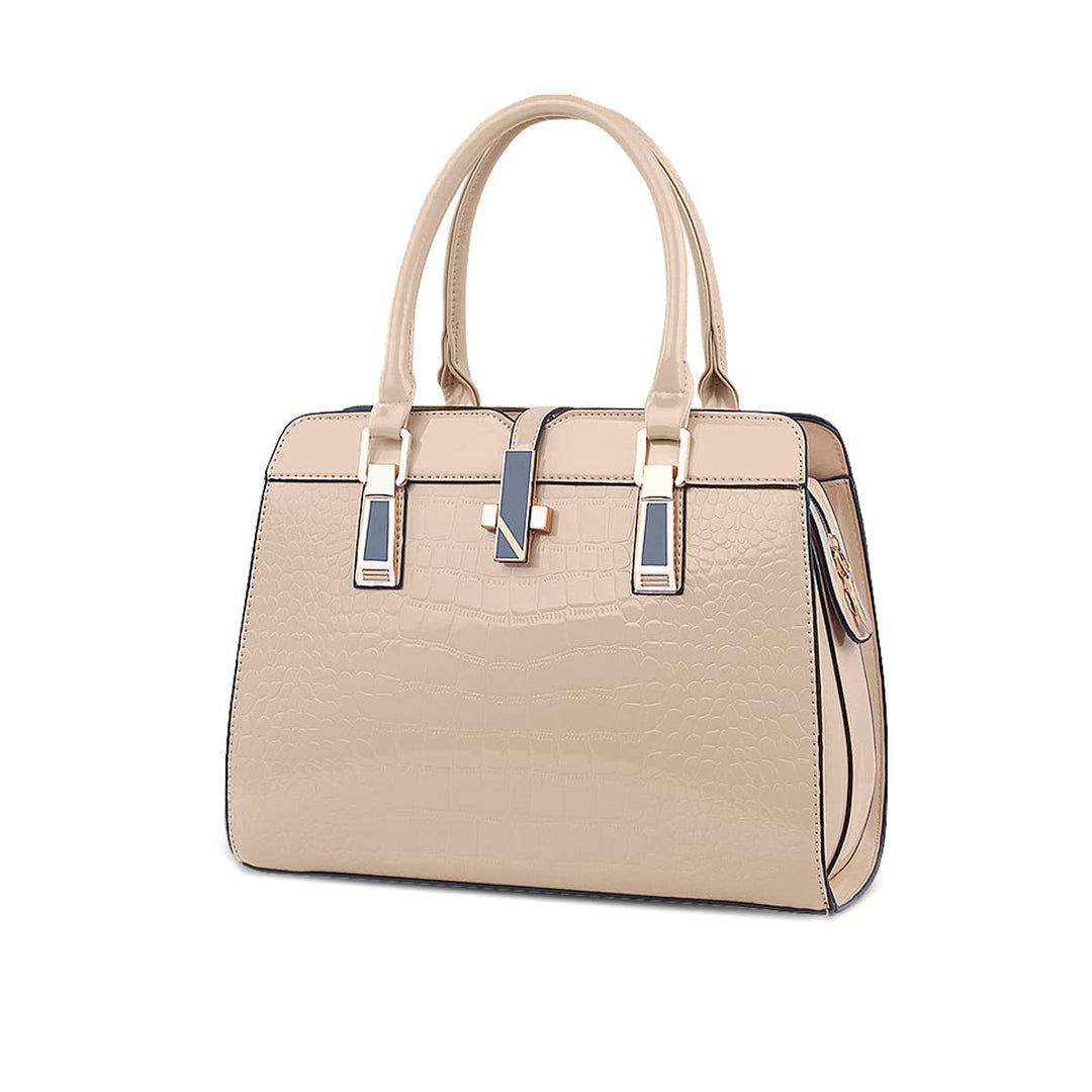 Nicole&Doris Damen Handtaschen neue Umhängetasche Lackleder Shell schultertasche Henkeltaschen Tasch