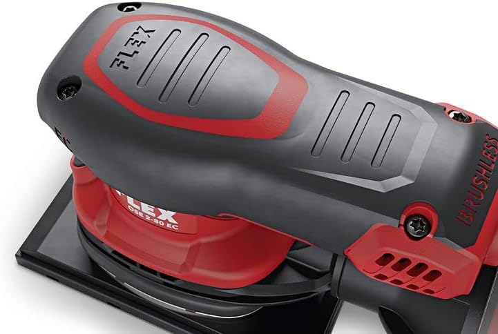 Flex Schwingschleifer OSE 2-80 EC (Schleifplatte 80x130 mm, Schleifmaschine mit Klett-Schleifplatte,