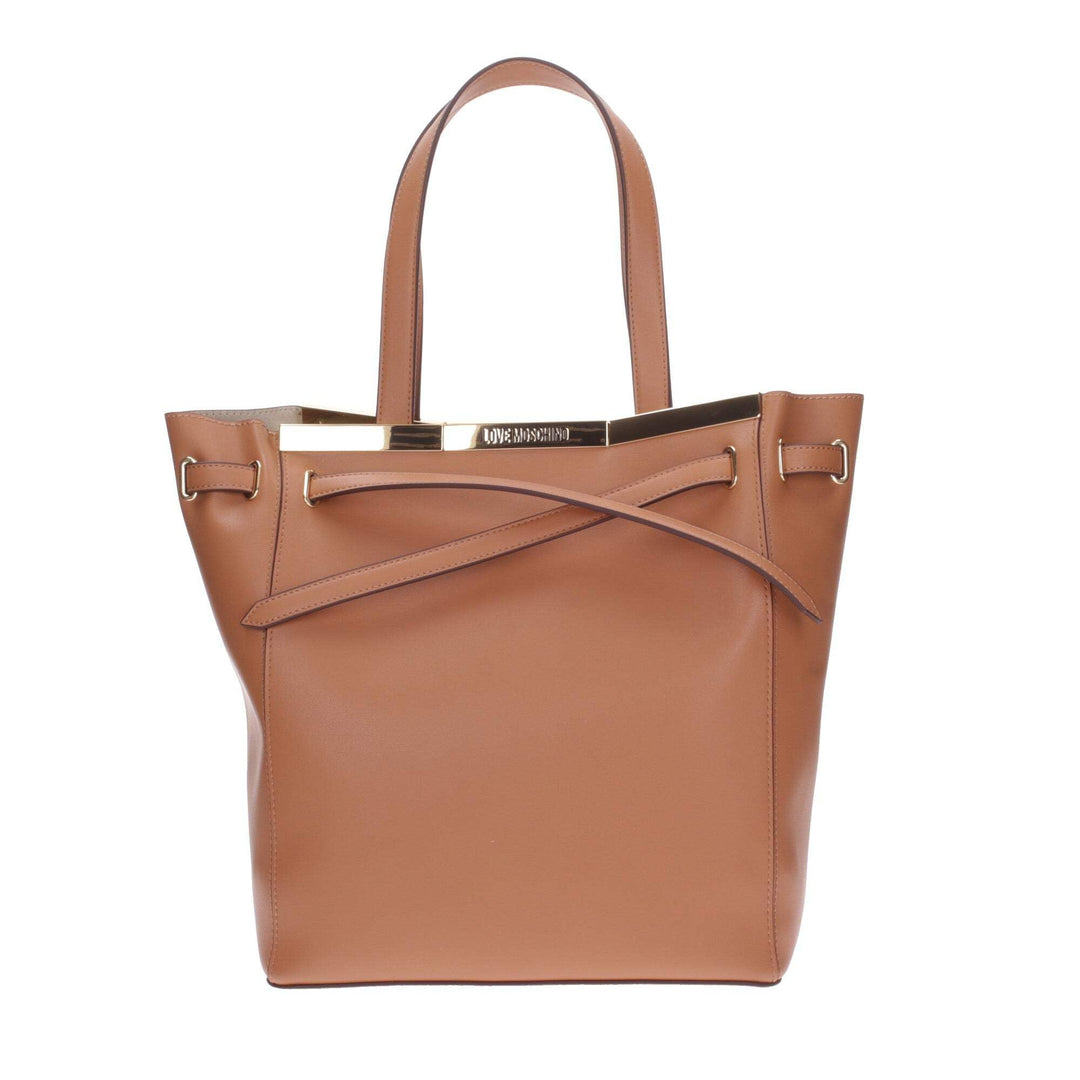 Love Moschino Women's Jc4323pp0gkf0 Shoulder Bag, 30X27X17 Camel, Camel