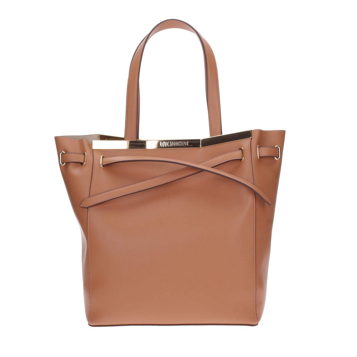 Love Moschino Women's Jc4323pp0gkf0 Shoulder Bag, 30X27X17 Camel, Camel