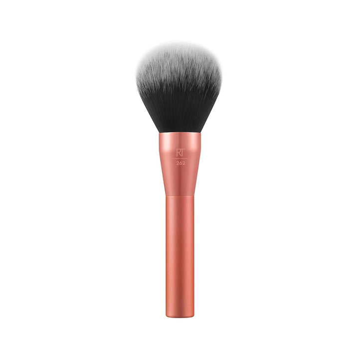 Real Techniques Extra grosser Puderpinsel, grosser Make-up-Pinsel für Puder, flauschiger Kopf für Al