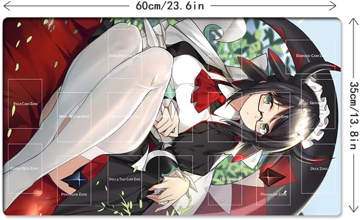 New Mlikemat Neue Spielmatte House Dragonmaid CCG TCG Sammelkartenspielmatte + gratis Tasche ZD014-2