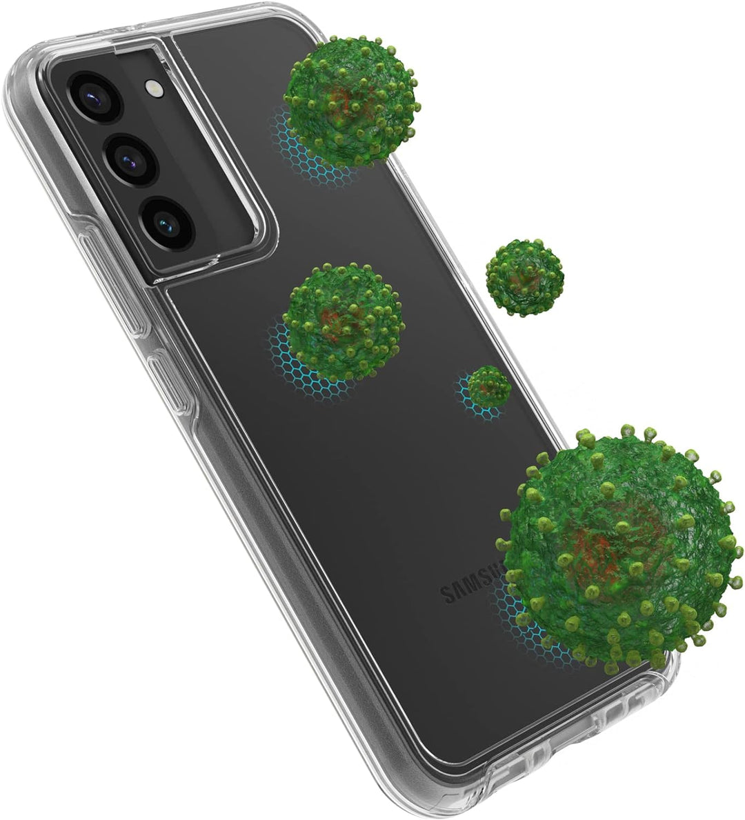 OtterBox Symmetry Clear Hülle für Samsung Galaxy S22+, sturzsicher, schützende Hülle, 3x getestet na