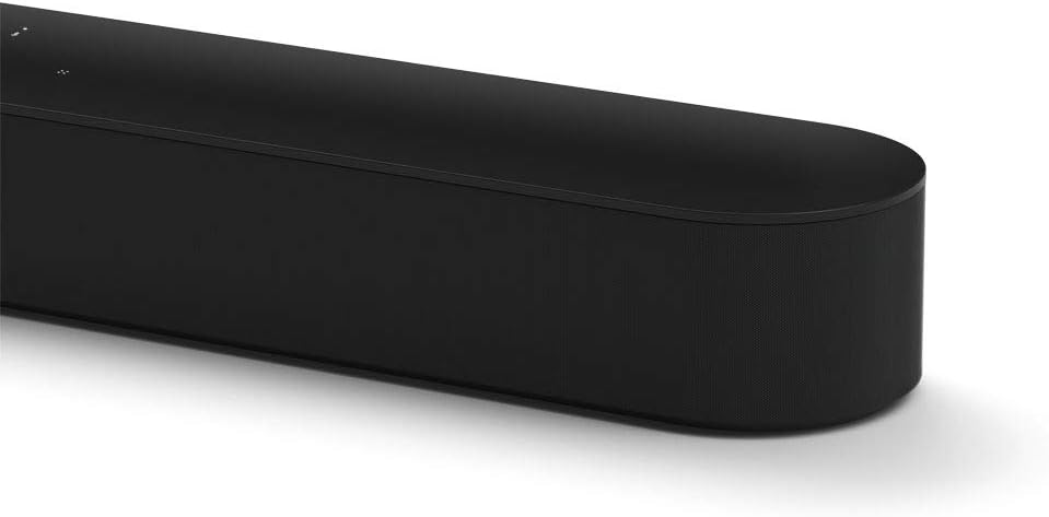 Sonos Beam Smart Soundbar, schwarz – Kompakte für Fernsehen & Musikstreaming mit WLAN, Alexa Sprachs