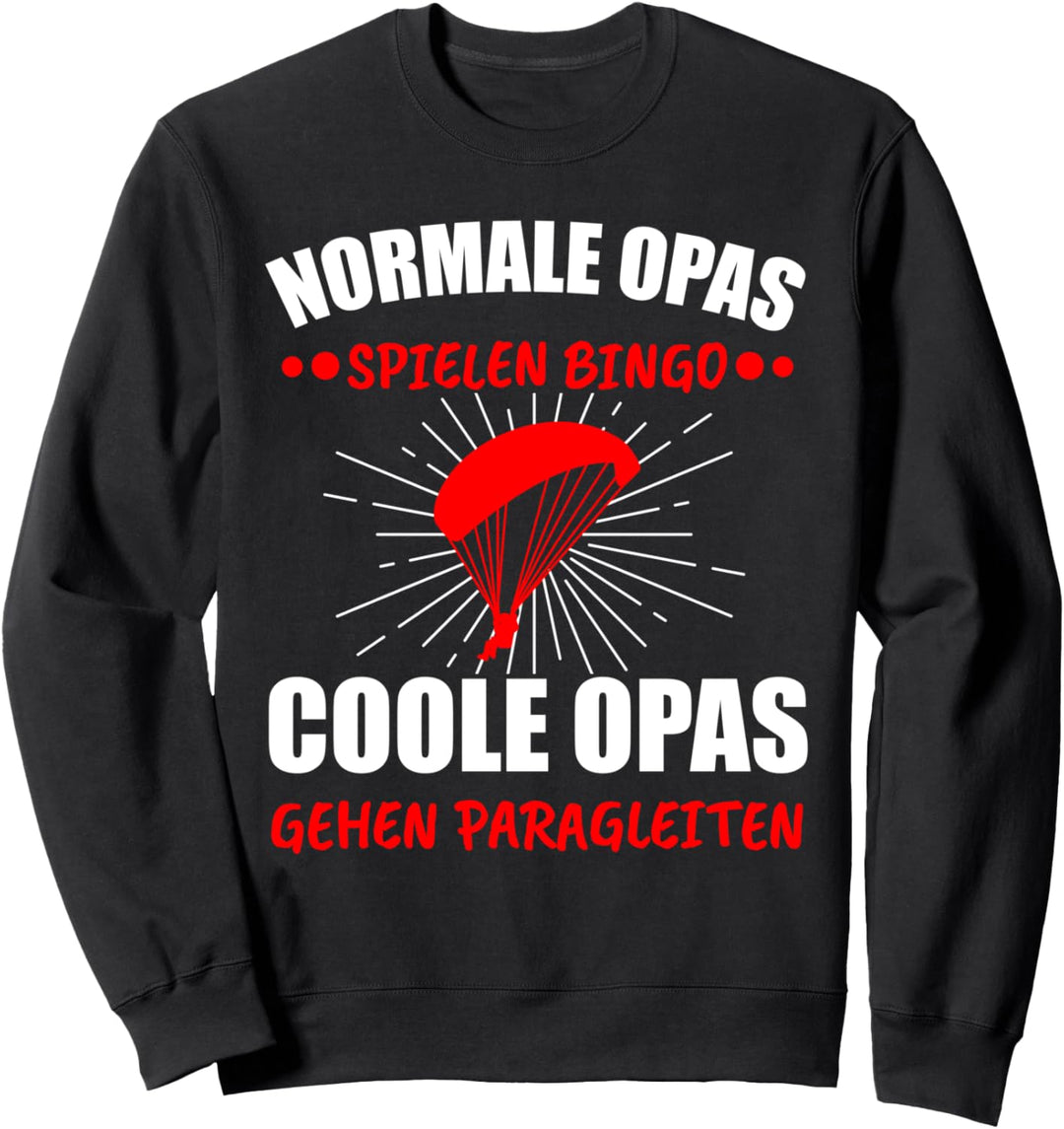 Gleitschirm Paragleiten Paragleiter Paragliding Geschenk Sweatshirt