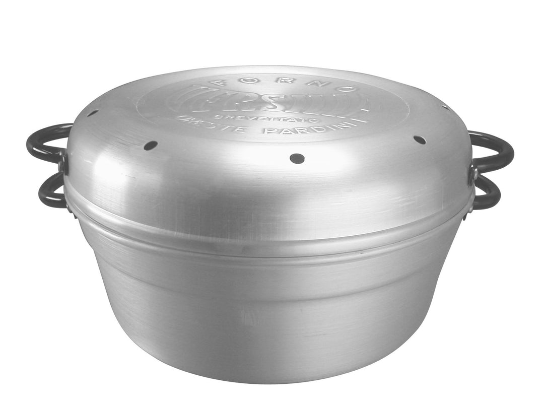 Pardini 454526 Versilia Backöfchne für Süsses, Aluminium, Silber, 26 cm