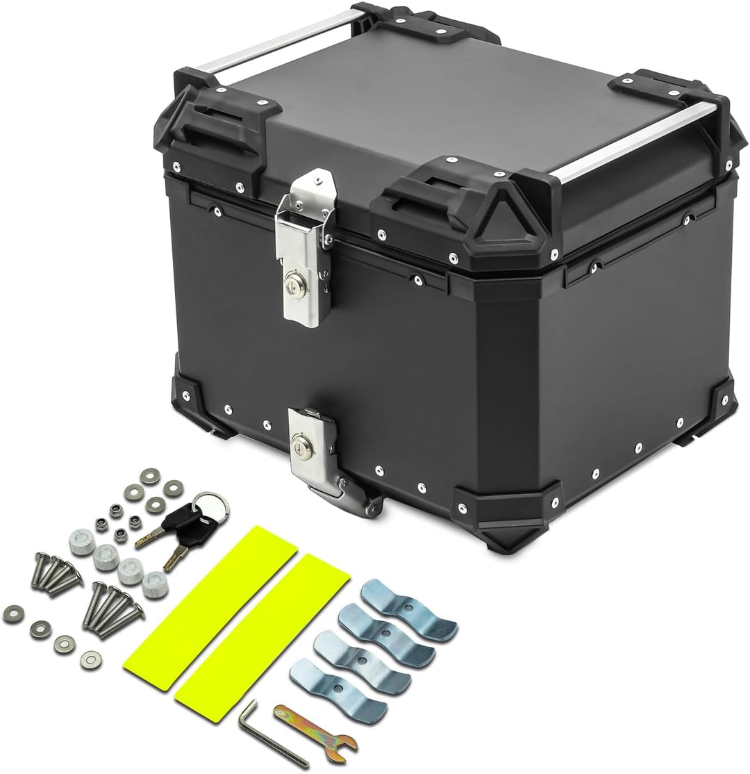 Alu Topcase für BMW R 1250 GS / Adventure Aluminium Bagtecs XB45 schwarz