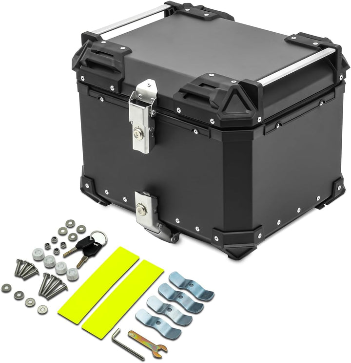 Alu Topcase für BMW R 1250 GS / Adventure Aluminium Bagtecs XB45 schwarz