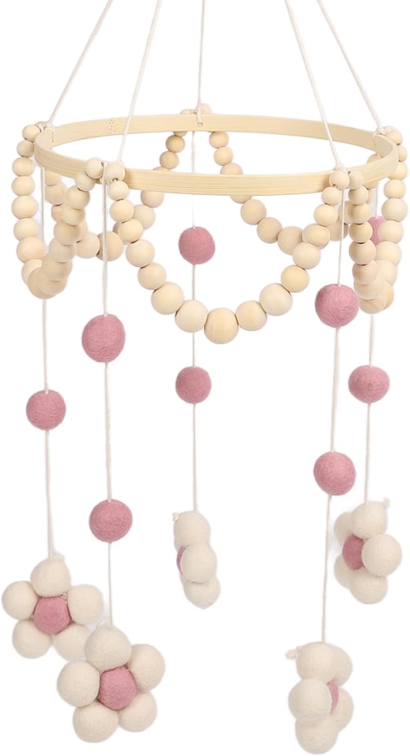 Neugeborenes Hängendes Baby Mobile, Handgefertigtes Einzigartiges Design, Sanfte Bewegung, Bettglock