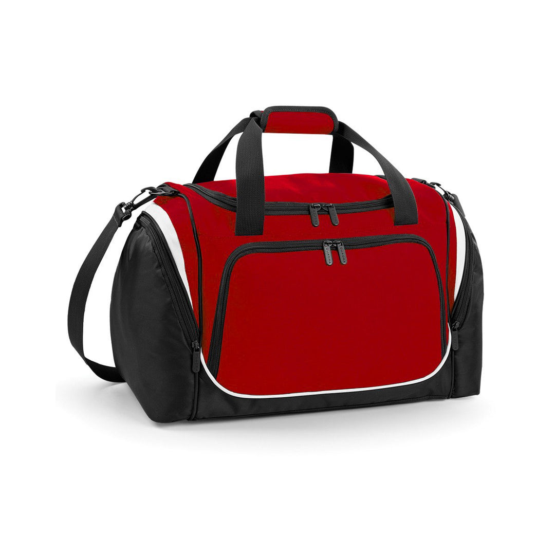 Quadra Pro Team Reisetasche/Sporttasche, 30 Liter (EinheitsgröÃŸe) (Rot/Schwarz/WeiÃŸ) EinheitsgrÃÃŸ