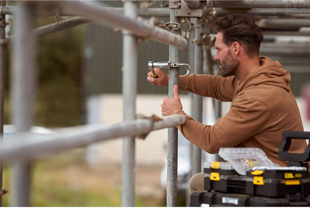 Stanley Fatmax Kombinationsschlüssel-Set (49-teilig, ½“ und ¼“, 6-Kant, im Koffer mit Metalllaschen,