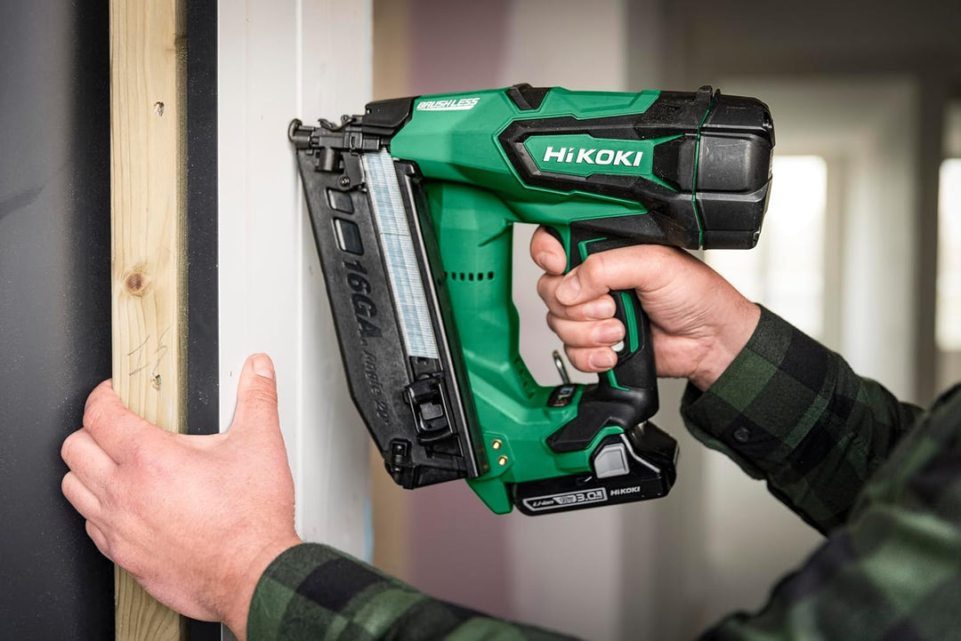 HIKOKI Akku Stift Nagler NT1865DBSL (18V, Li-Ion, Brushless, Stiftlänge: 25-65 mm, Stifttype: SK-Sti