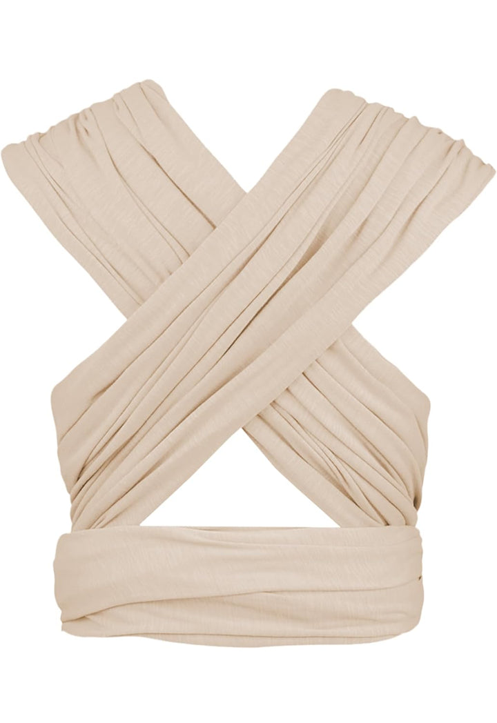 manduca Sling – elastisches Babytragetuch für Neugeborene ab 3,5 kg und Babys bis 15 kg – stabiles T