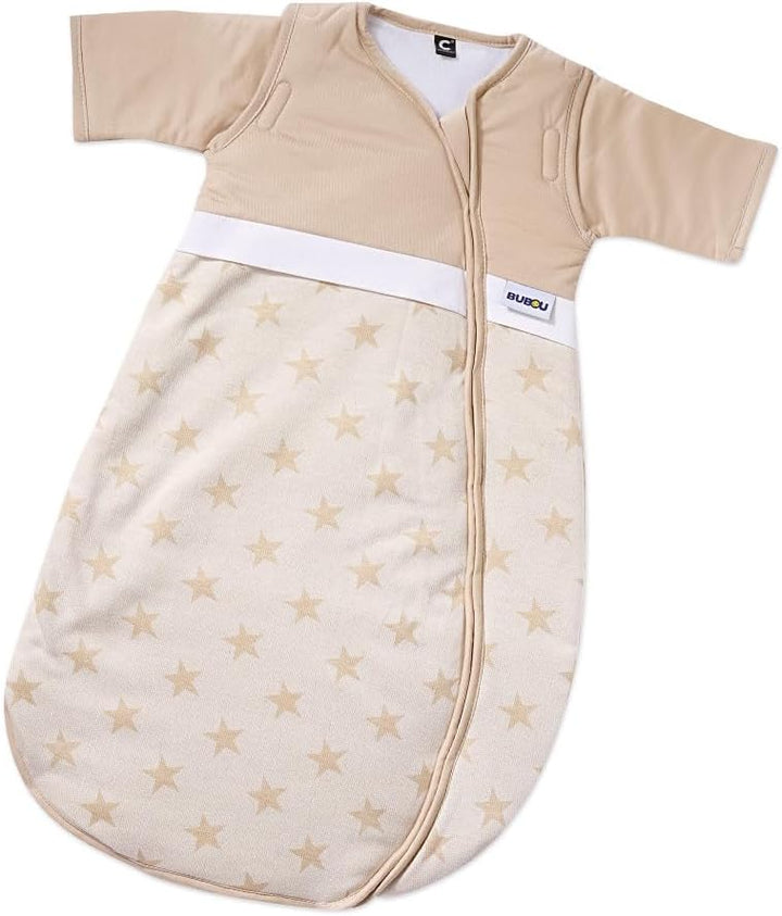Gesslein 770199 Bubou Babyschlafsack mit abnehmbaren Ärmeln: Temperaturregulierender Ganzjahreschlaf