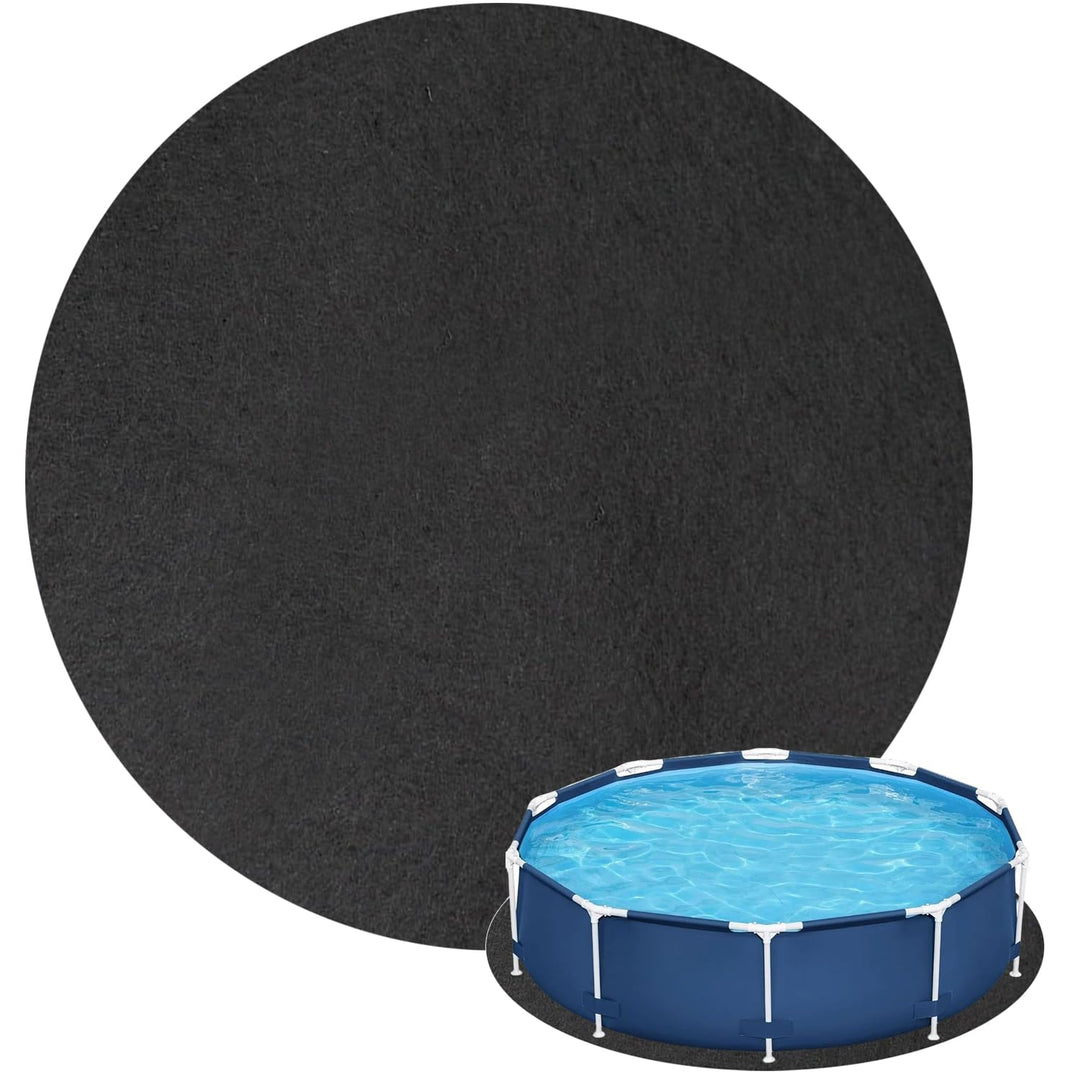 270CM Pool Bodenplane,Runden Poolmatte,Poolunterlage Bodenschutzplane Bodenmatte Poolunterlage Matte
