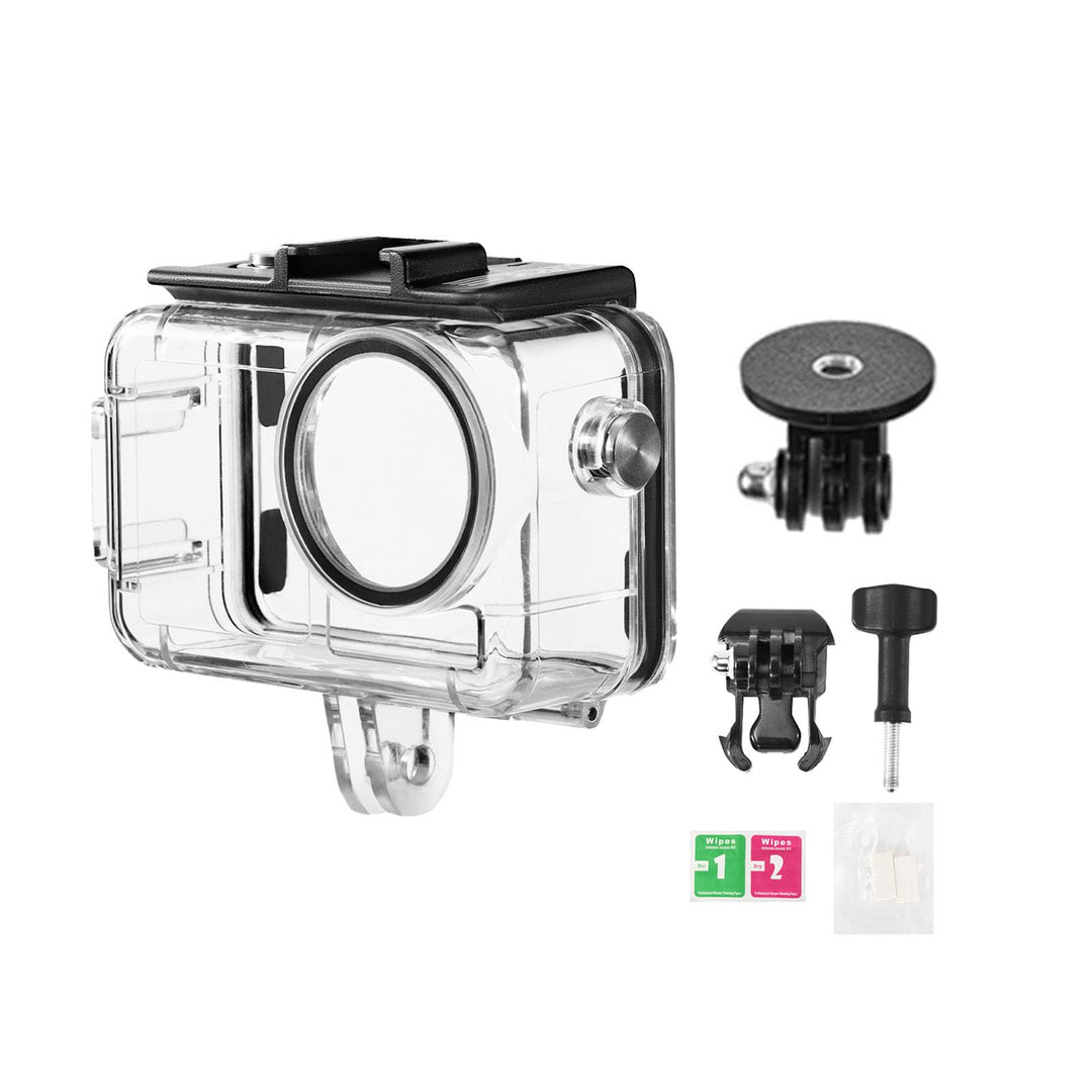 LICHIFIT Wasserdichtes Gehäuse für DJI Action 5 PRO / 4/3 Sportkamera, Tauchkoffer, Unterwasser-Schu