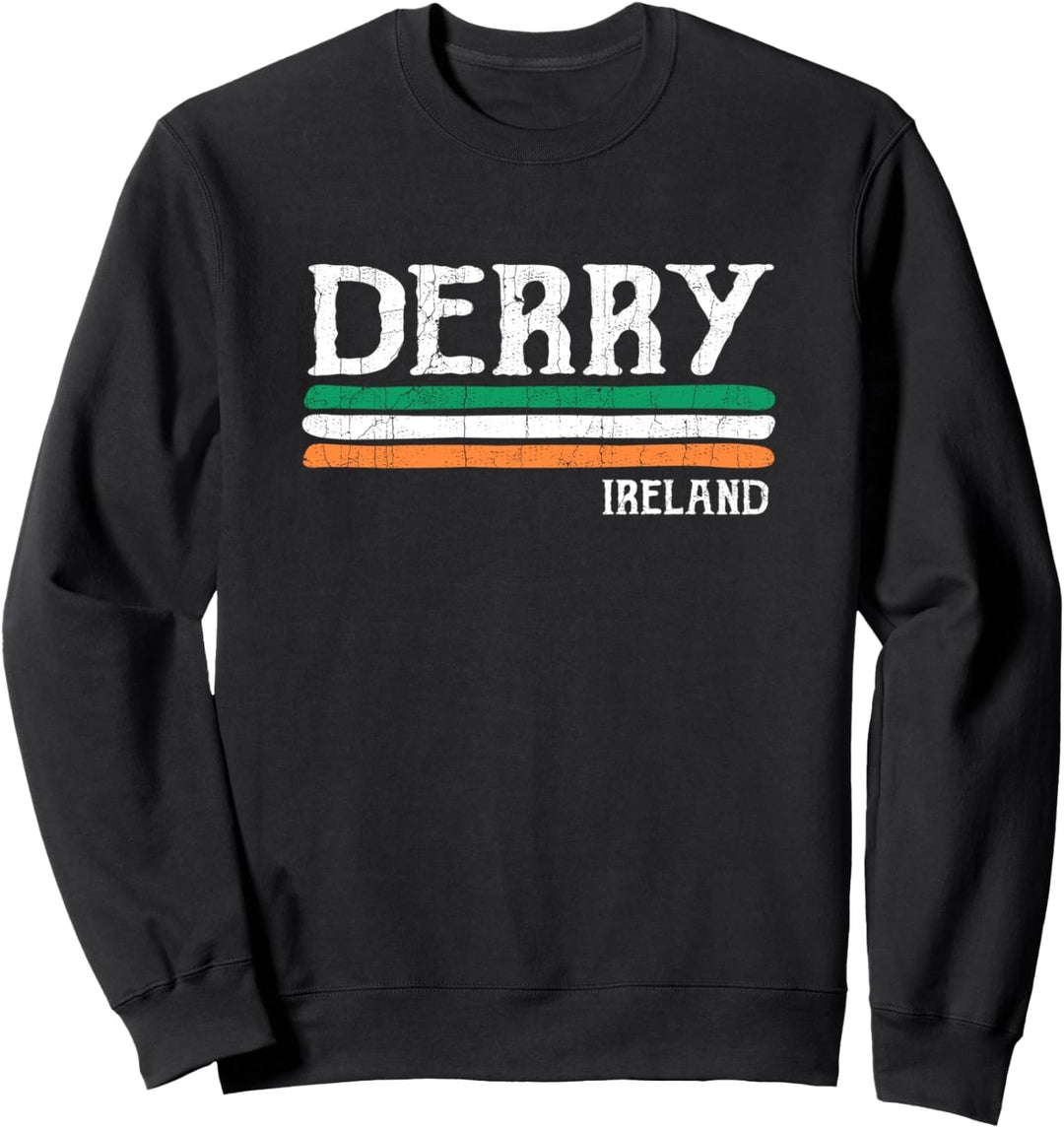 Vintage Derry Irland Irisch Sweatshirt