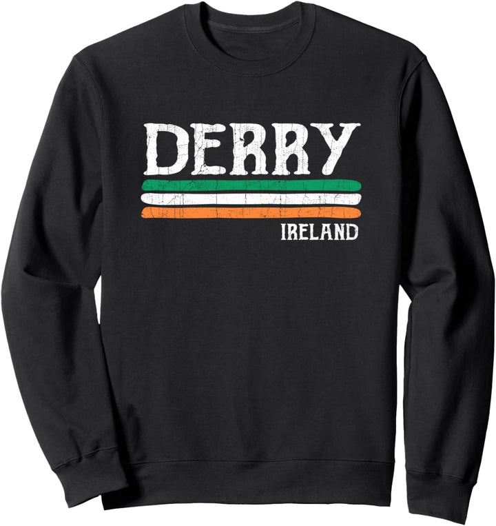 Vintage Derry Irland Irisch Sweatshirt