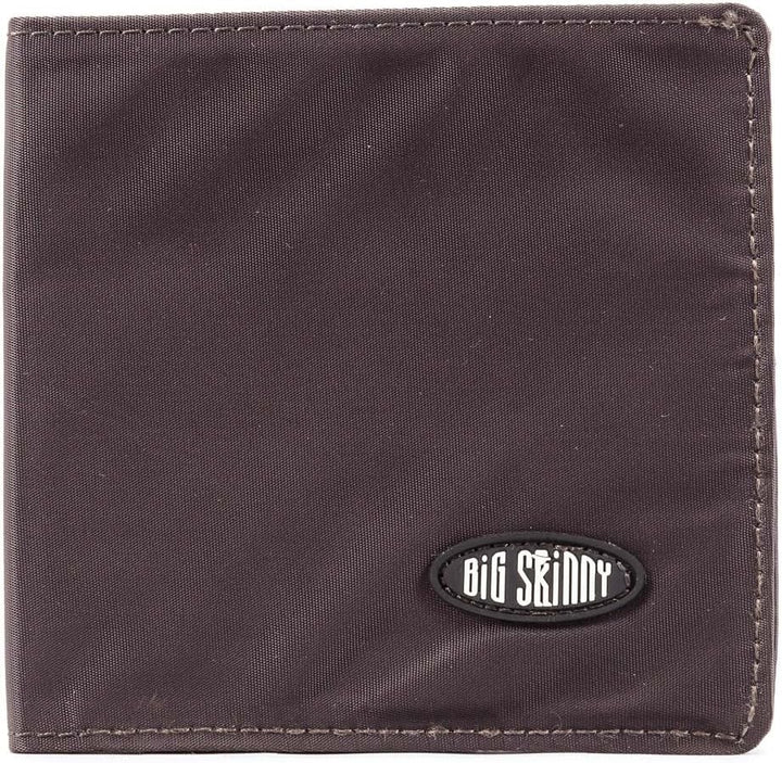 Big Skinny Herren-Brieftasche, doppelt gefaltet, für bis zu 35 Karten Braun, Braun
