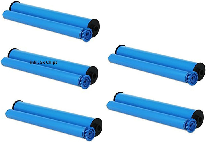 ttrecycling -5X kompatible- ersetzt Philips PFA-351 / PFA-352 Magic 5 Inkfilm + 5X Chip