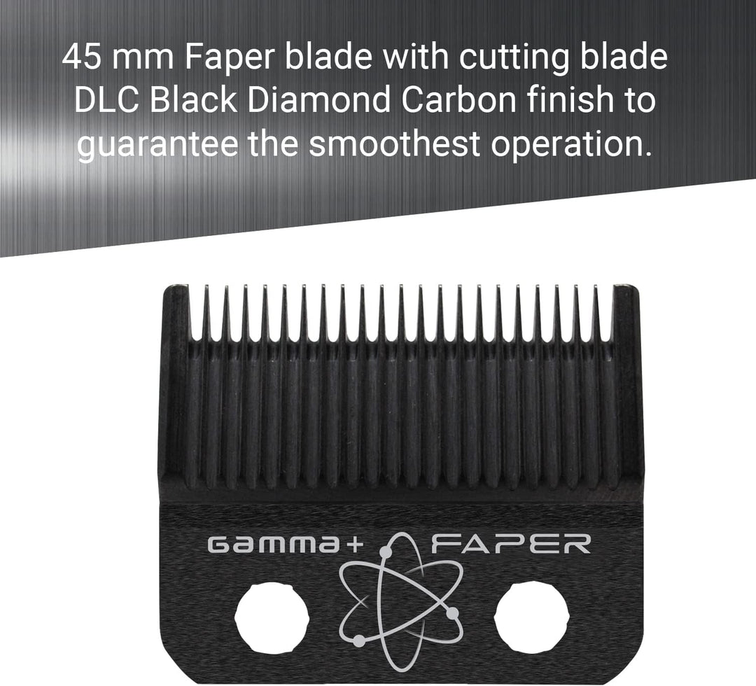 GAMMAPIU' Cyborg Professioneller Herren-Haarschneider, Clipper mit Bürstenlosen Motor, 200 Minuten A
