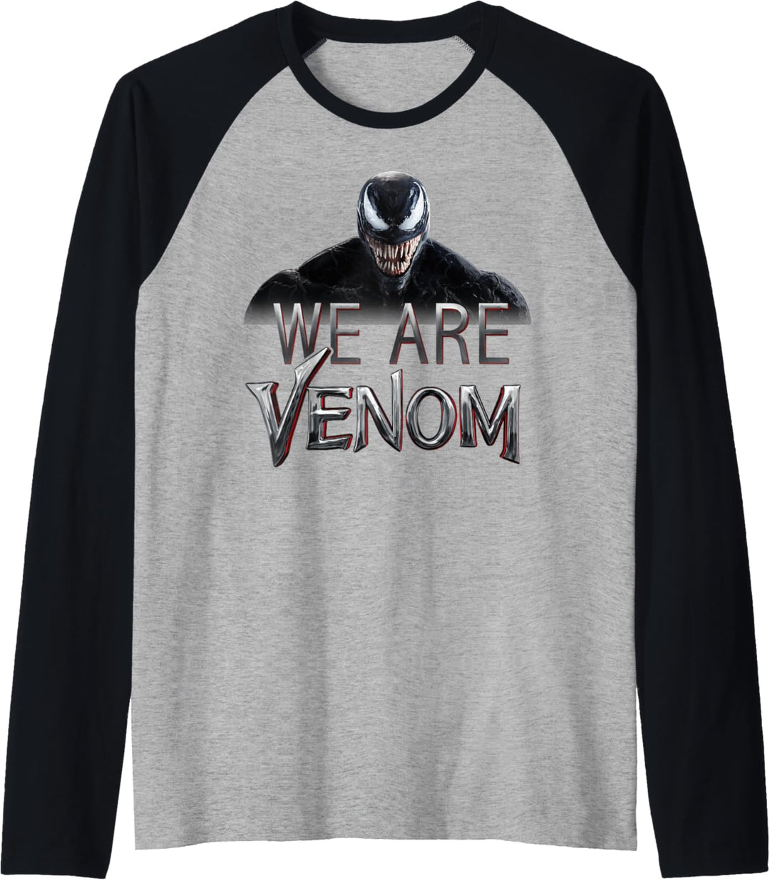 Marvel Venom We Are Venom Big Grin Raglan