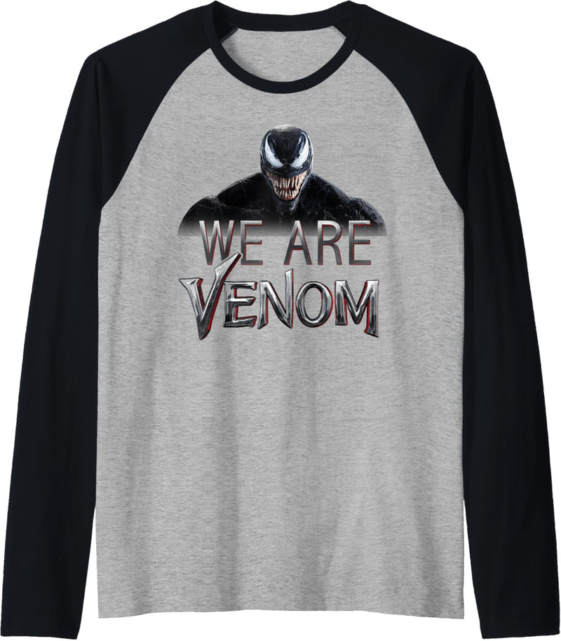 Marvel Venom We Are Venom Big Grin Raglan