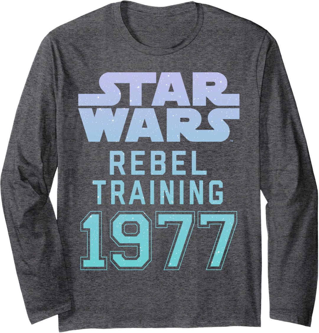 Star Wars Rebel Training 1997 Blue Fade C1 Langarmshirt