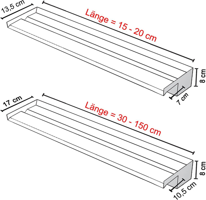 Köhko® Wasserfall 15 cm Wasserauslauf aus Edelstahl V2A matt gebürstet Aquafall 15 CM Wasserfall, 15
