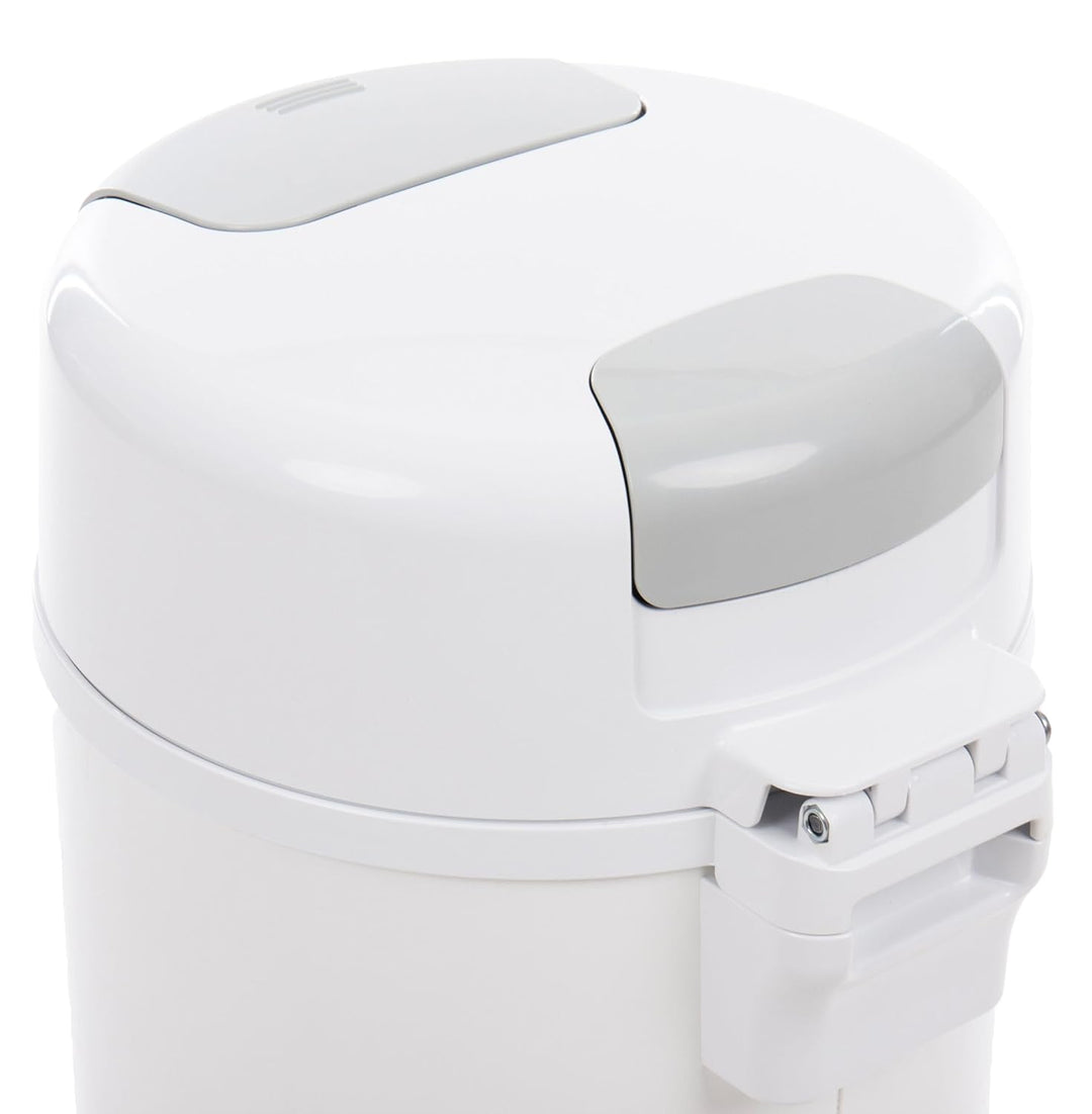 Fillikid Windeleimer X-Large Exclusiv | Windeltwister geruchsneutral | extra gross 35 L | Metall wei
