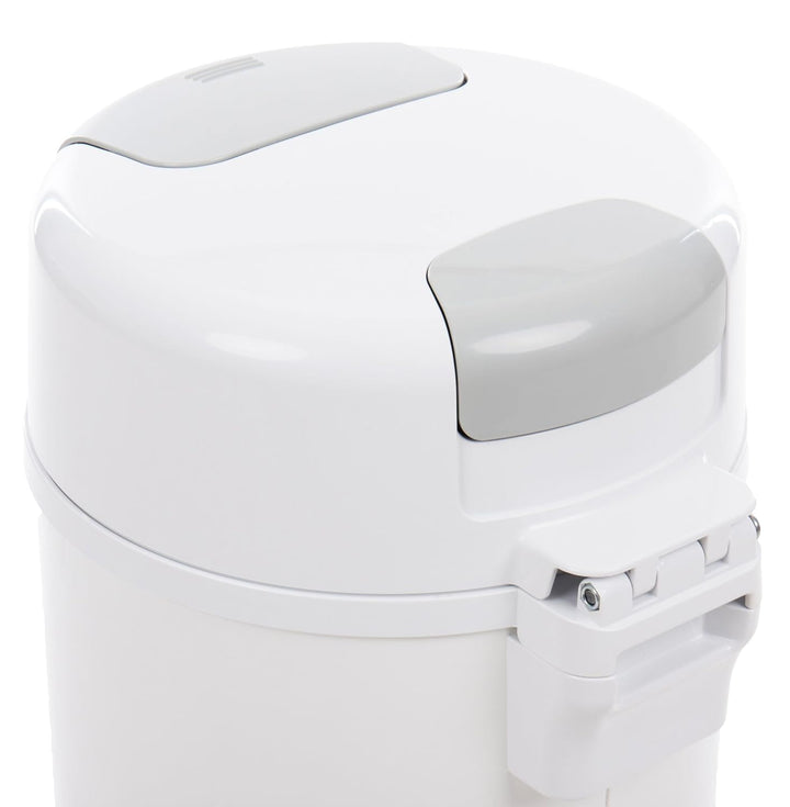 Fillikid Windeleimer X-Large Exclusiv | Windeltwister geruchsneutral | extra gross 35 L | Metall wei