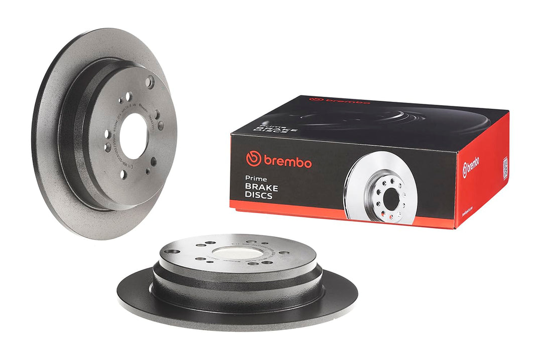 Brembo 08.A871.11 - Hintere Bremsscheibe mit UV-Lackierung