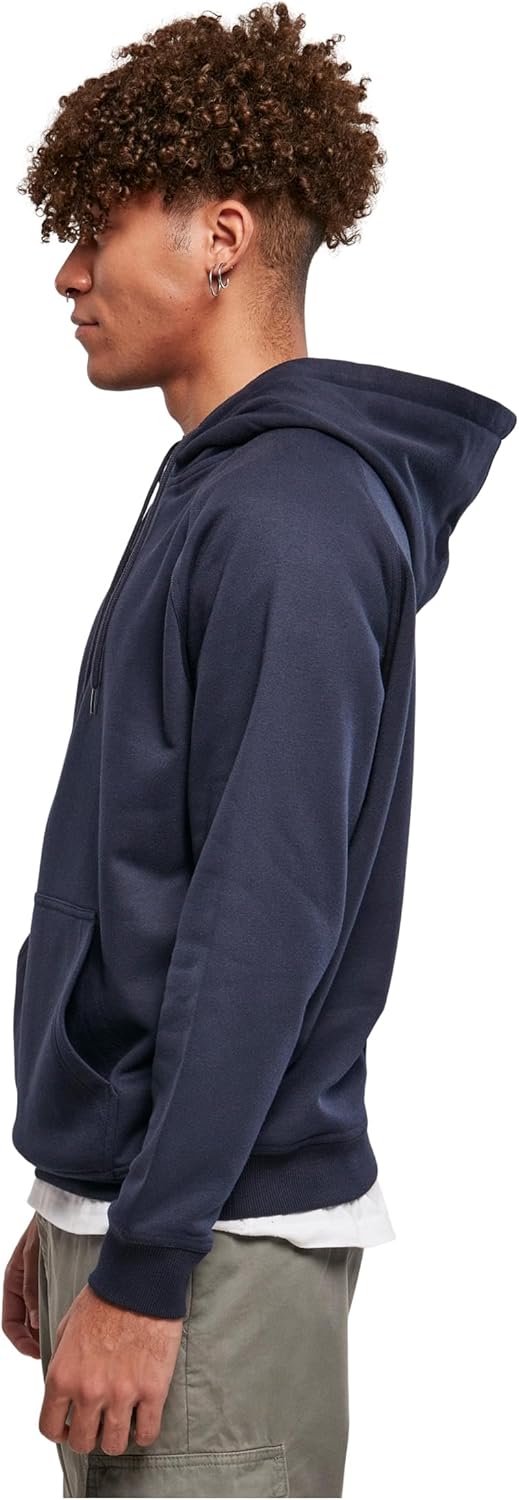 Urban Classics Herren Blank Hoody Kapuzenpullover S Midnightnavy, S Midnightnavy
