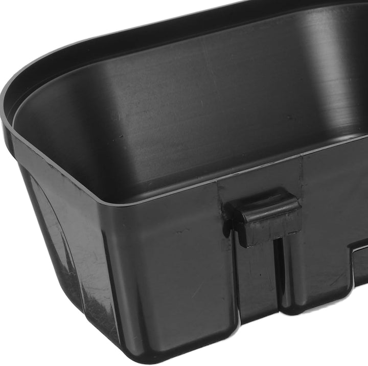 MAGICLULU Wasserauffangschale für Eismaschinen Wasserwanne aus Kunststoff Schwarz Platzsparendes Ers
