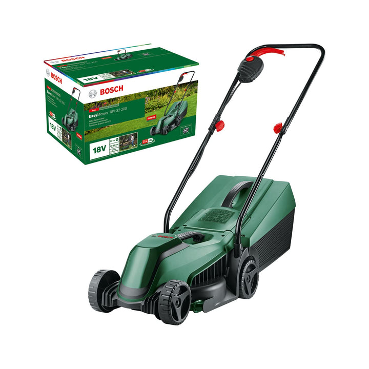 Bosch Akku-Rasenmäher EasyMower 18V-32-200 (ohne Akku, 18-Volt-System, Schnittkreisdurchmesser: 32 c