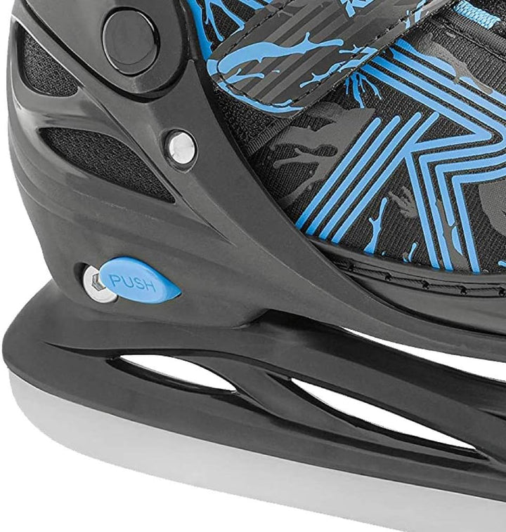 Roces Jungen Jokey Ice 3.0 Boy Schlittschuh 30-33 black-astro blue, 30-33 black-astro blue