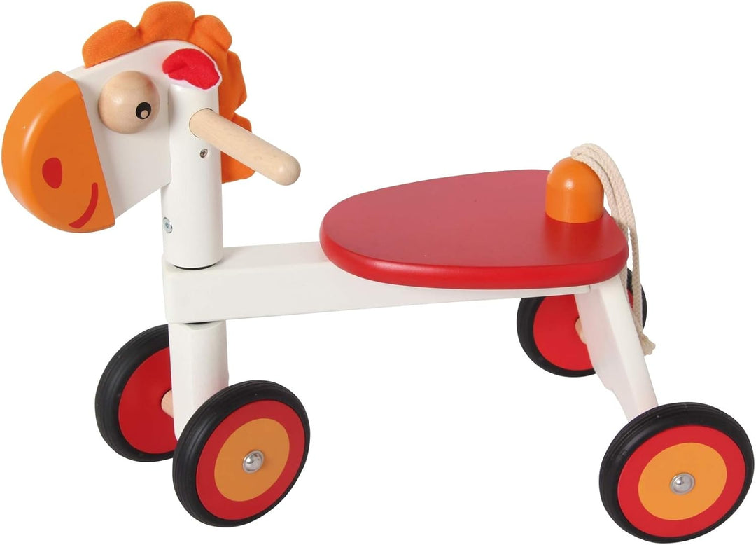 I'm Toy Bartl 111556 Rutscher Pferd aus Holz, Spitzen Qualität