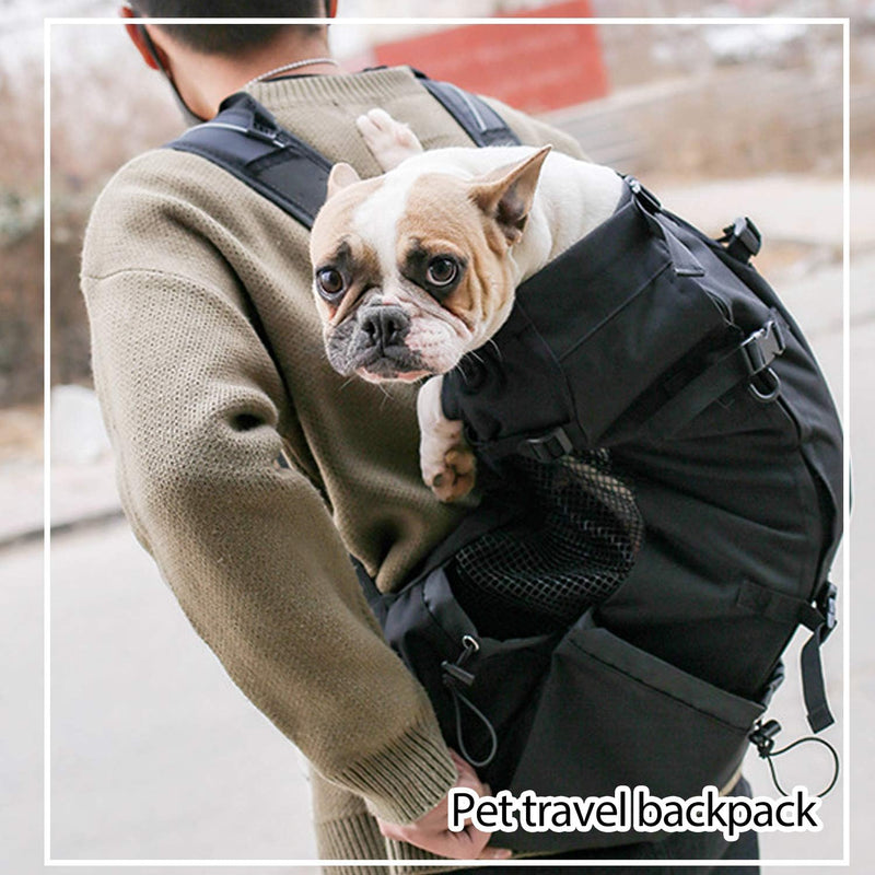 PETCUTE Hundetasche Hundetransporttasche Tragetasche füR Hunde Katzen Wanderrucksack Seite Atmungsak