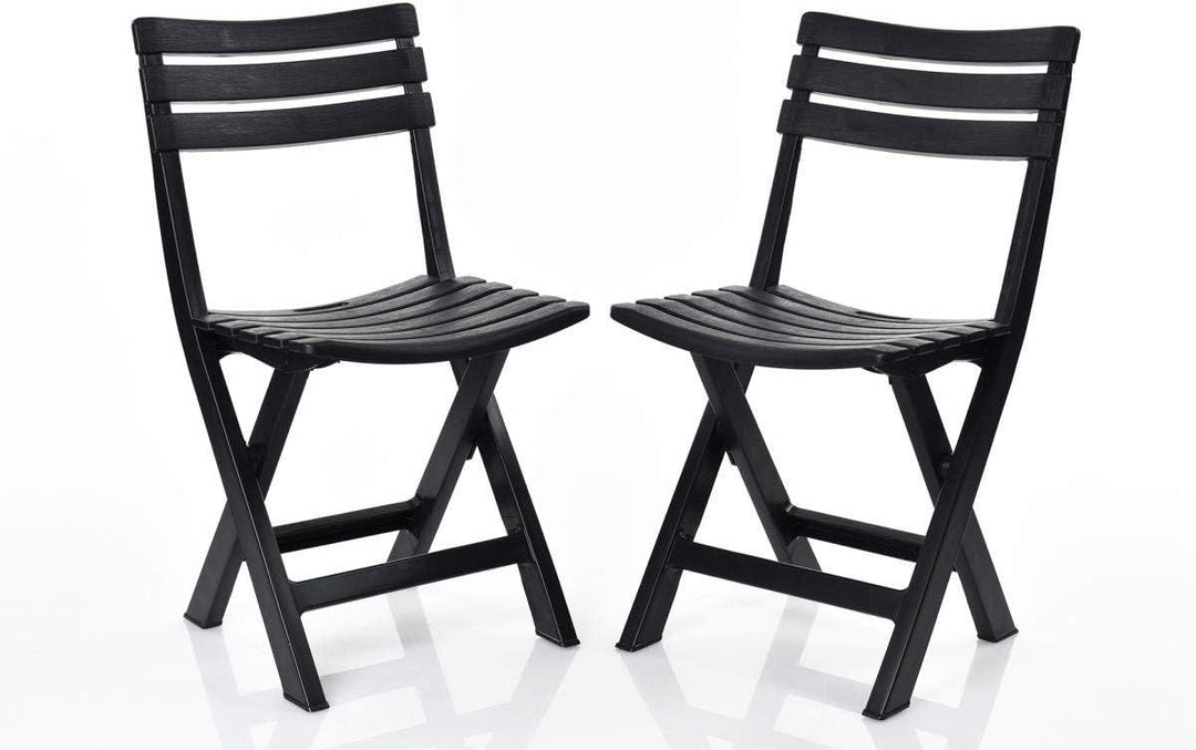 Ipae-Progarden S.P.A. 8009271022003 SILLA PLEGABLE COLOR: NEGRO 44x41x78cm MODELO: KOMODO IPAE PROGA