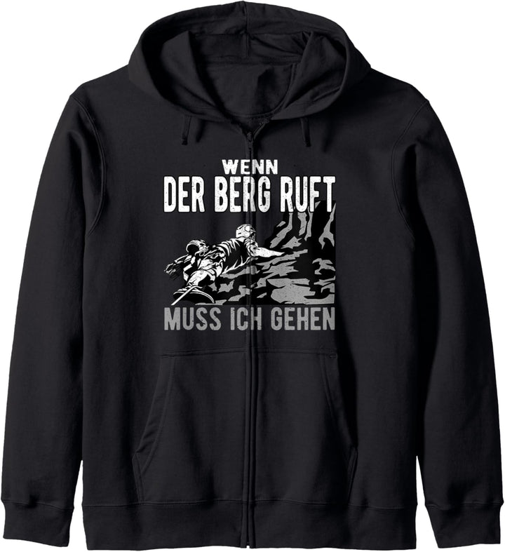 Bergsteigen Klettern Bouldern | Wenn der Berg ruft Kapuzenjacke