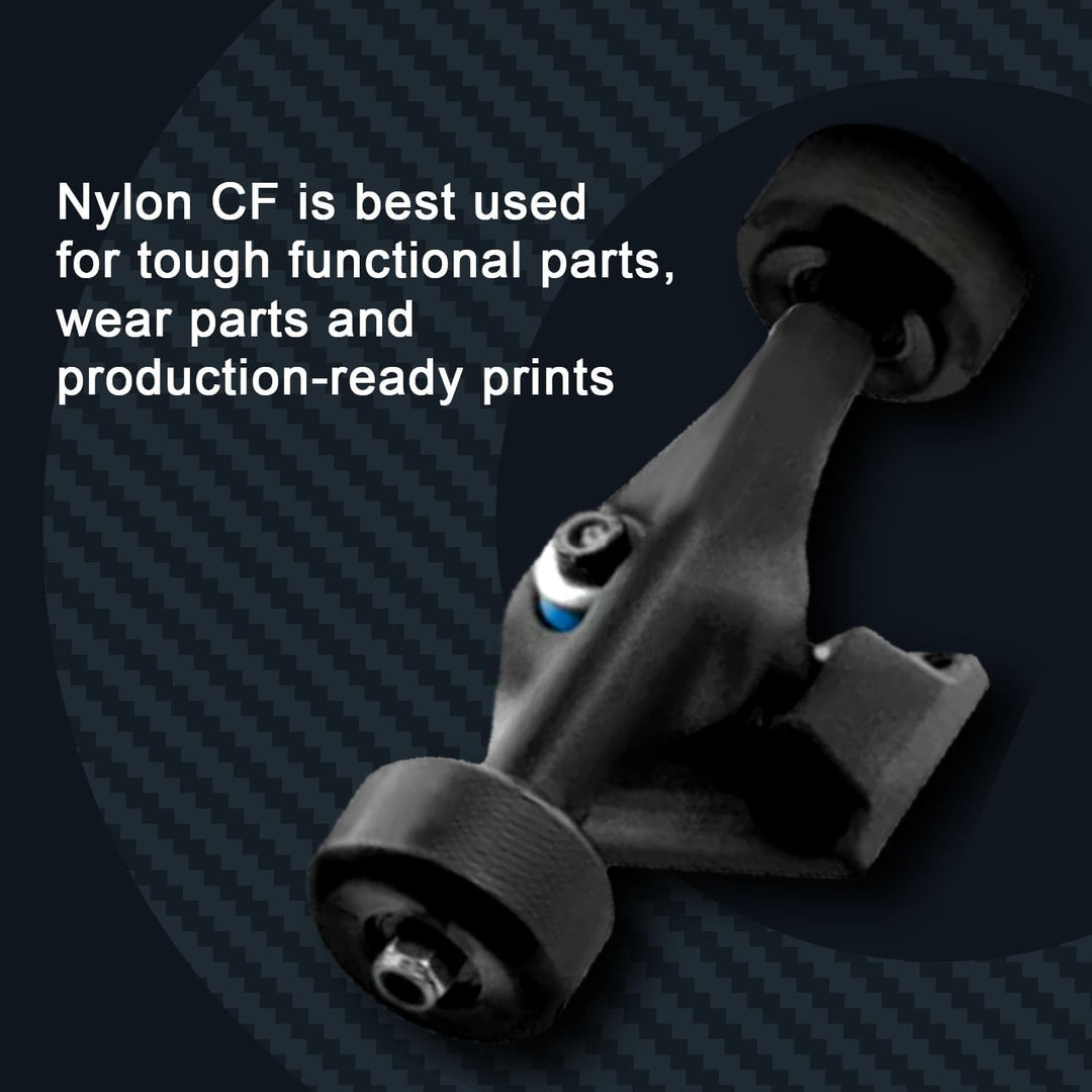 YOUSU PA12-CF Filament, Nylon Filament 1.75 Black, 500g Carbon Fiber Nylon Filament, 1.75mm PA12-CF