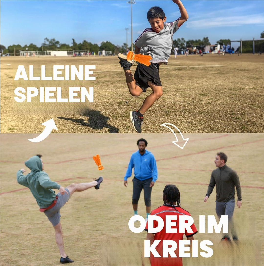 Kickit Der originale Birdie-Fussballtrainer, zum Spielen im Freien, drinnen oder im Hinterhof, am St