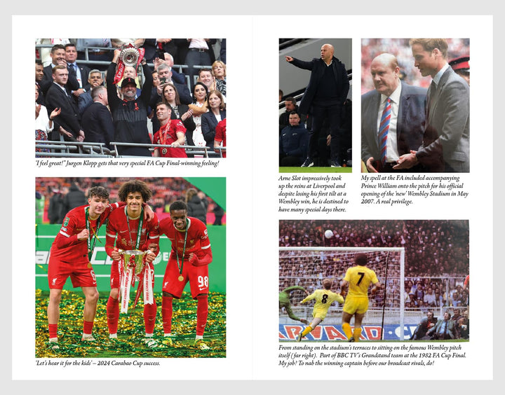 Anfield South: 75 Years of Liverpool at Wembley, Gebundenes Buch