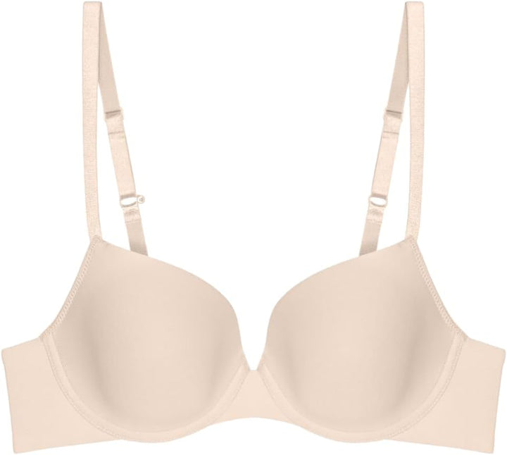 Triumph Damen BH Pure Micro WHP, mit Bügel, Gepolstert, Verstellbare Träger 65B Cameo Beige, 65B Cam