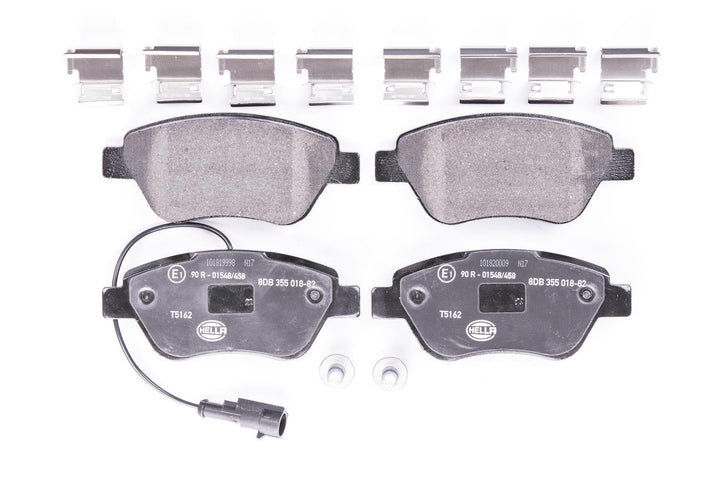 HELLA PAGID 8DB 355 018-821 Bremsbelagsatz - T5162 - Dicke/Stärke: 17.8mm - Bremssystem: Bosch - mit