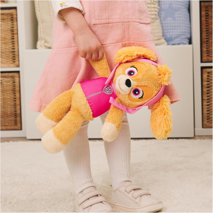 GUND PAW Patrol Schlenkerplüsch Skye, 30 cm - hochwertiges Plüschtier aus weichem Velours-Frottee mi