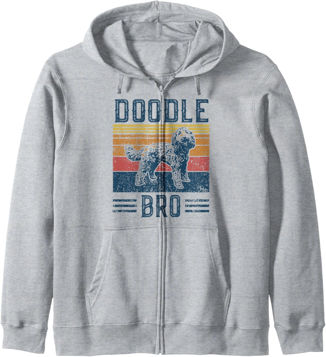 Vintage Doodle Bro Bruder - Aussie Doodle & Goldendoodle Kapuzenjacke