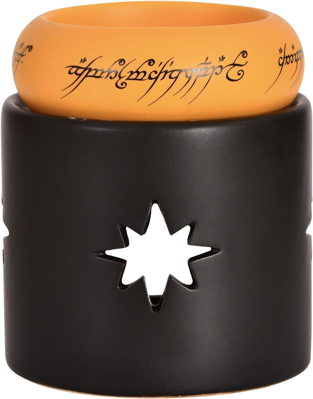 Elbenwald Herr der Ringe Duftlampe im Der Eine Ring Design 2-teilig 9 x 10,5 x 9 cm aus Steingut sch