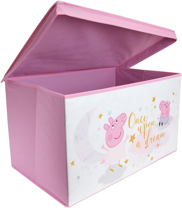 FUN HOUSE 713498 PEPPA PIG Faltbare Spielzeugkiste 55,5 x 34,5 x 34 cm