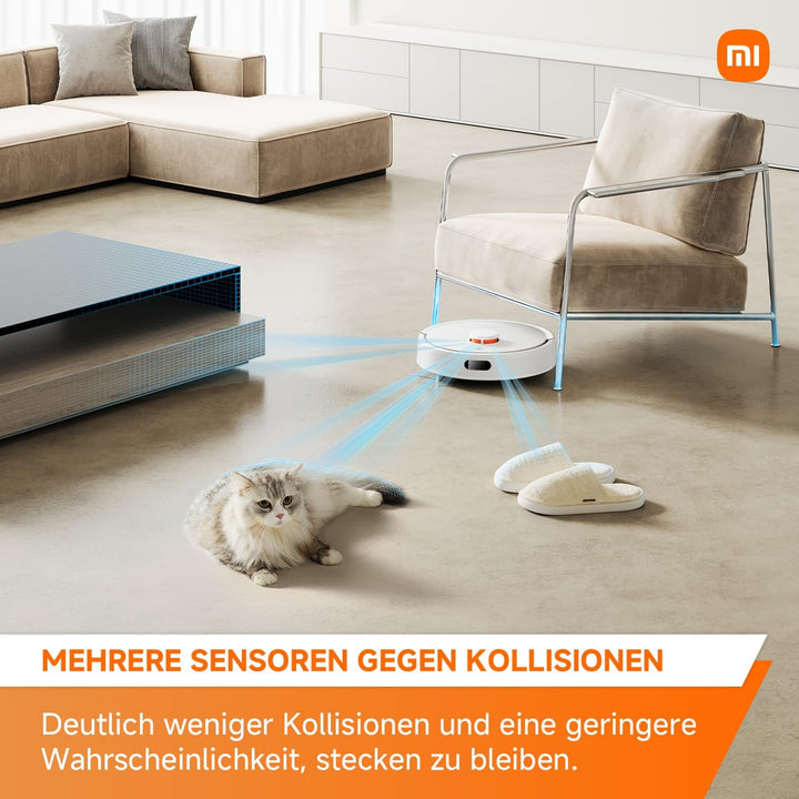 Xiaomi Robot Vacuum S20 Saug- und Wischroboter, Smarter Reinigungsplan mit LDS Lasernavigation, 5000